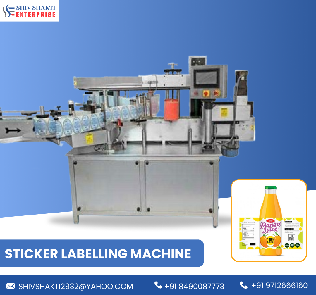 Sticker Labelling Machine